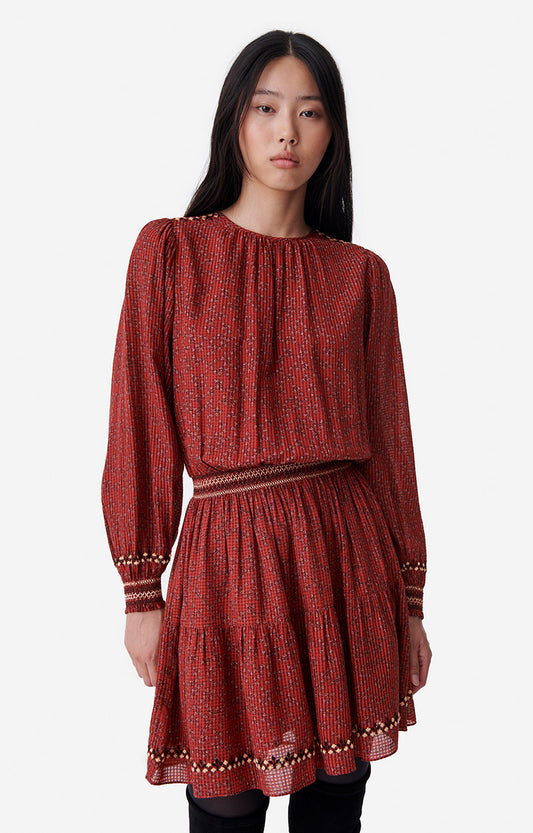 Abito amaranto svetlana