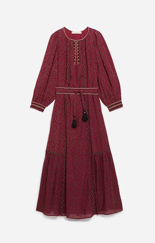 Abito amaranto arabelle