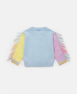 Cardigan StellaMccartey unicorno girocollo