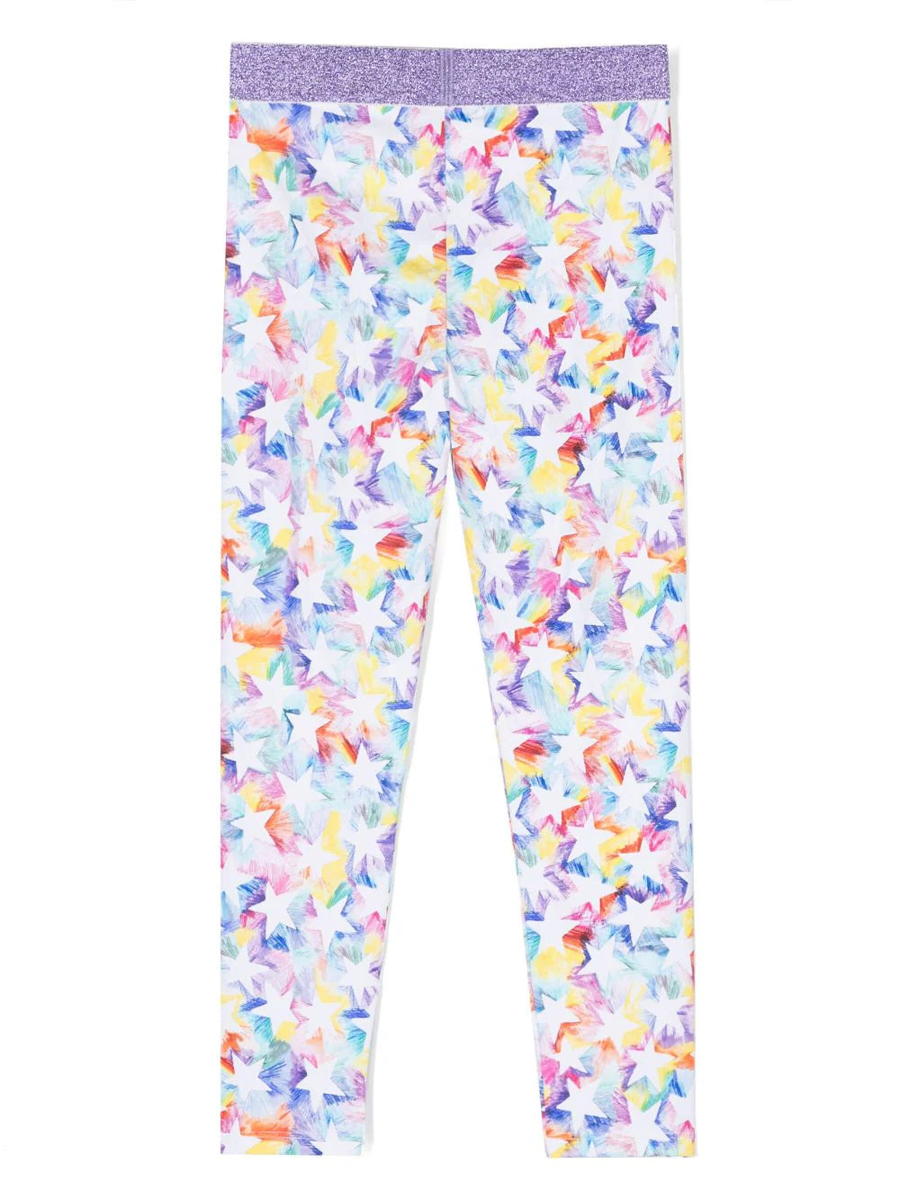 Leggins con stelle arcobaleno
