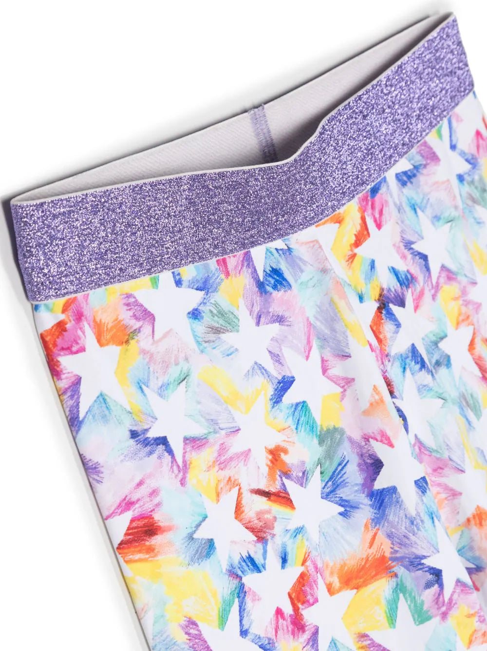 Leggins con stelle arcobaleno