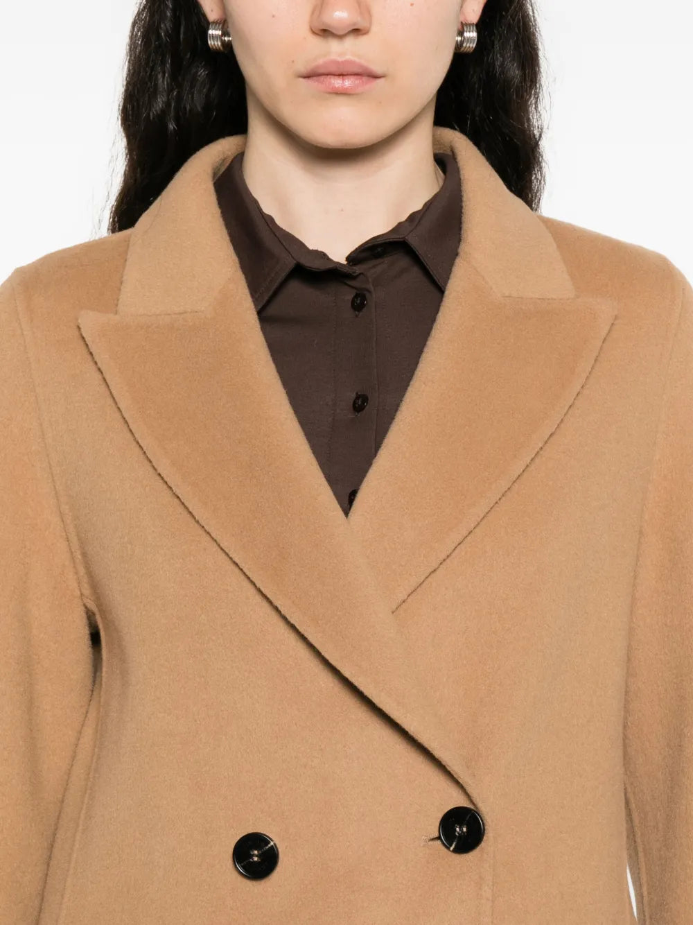 Cappotto doppiopetto biscotto