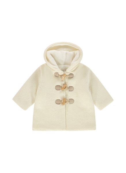 Cappotto montgomery panna J.O. Milano