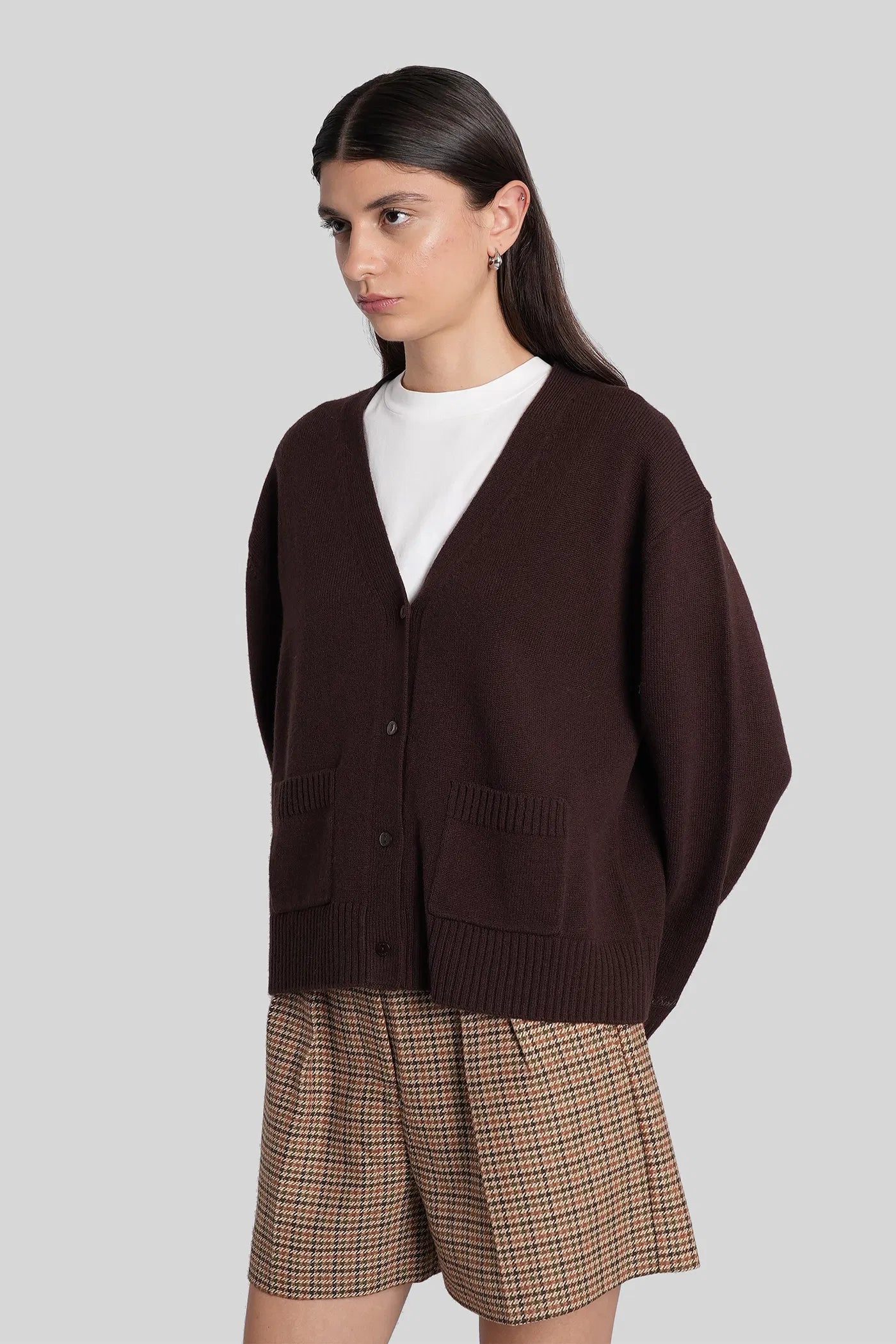 Cardigan marrone St Barth