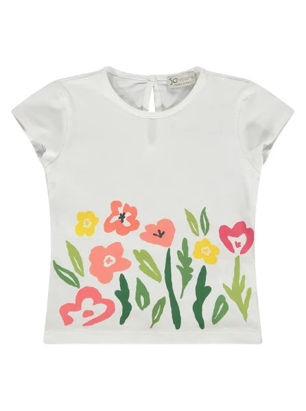 T-shirt fiori j.o.