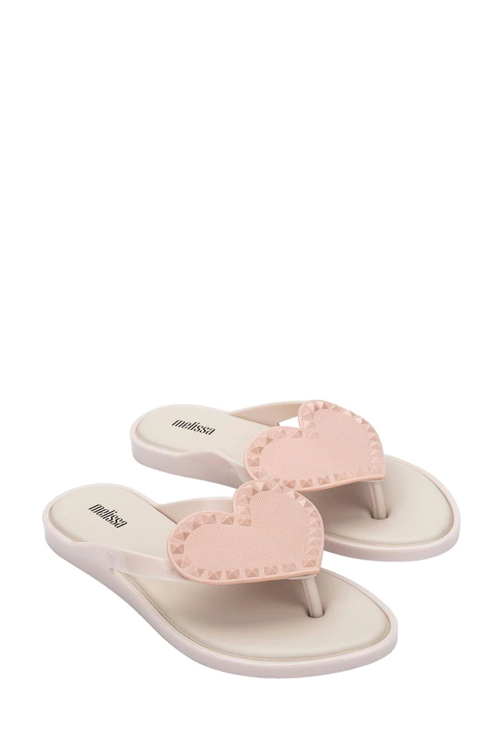 Ciabatte Melissa con cuore rosa