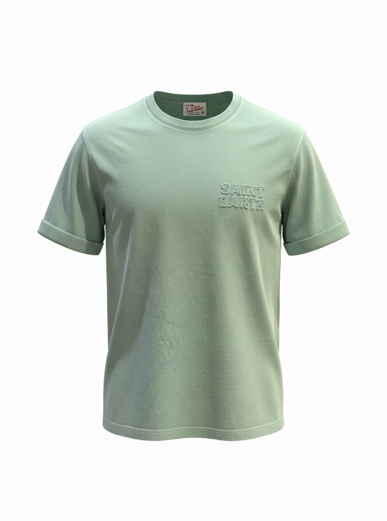 T-shirt patch Saint Barth verde