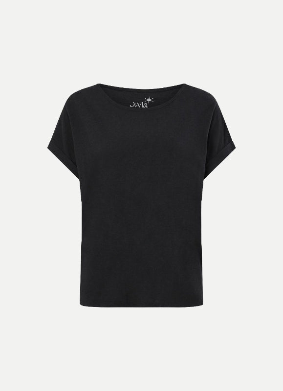 T-shirt boxy black