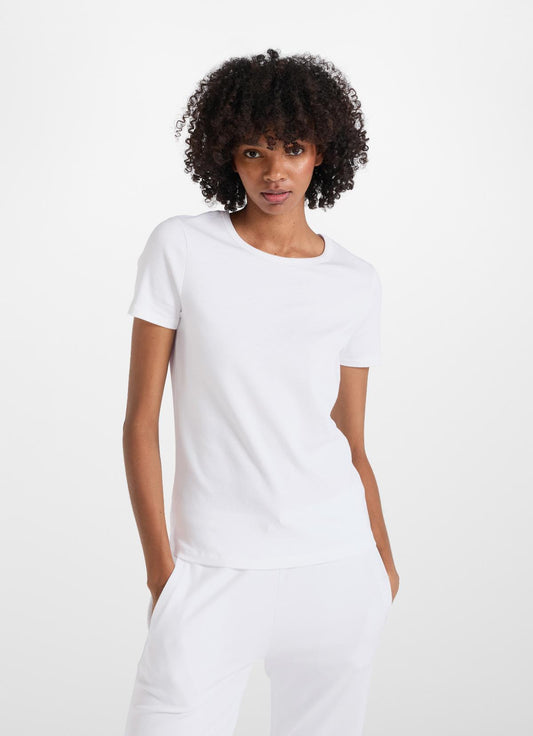 T-shirt Juvia a maniche corte in bianco