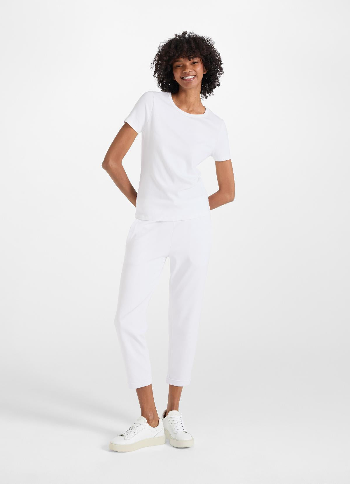 T-shirt Juvia a maniche corte in bianco