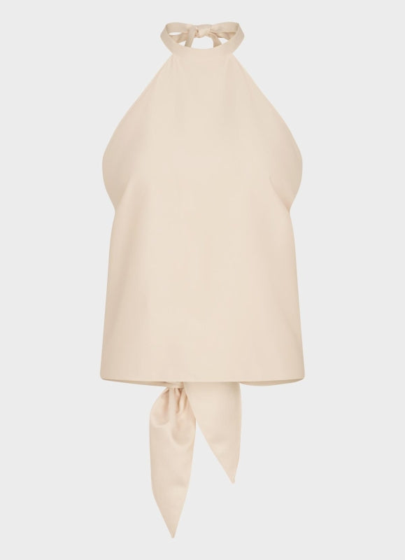 Top raso avorio Juvia