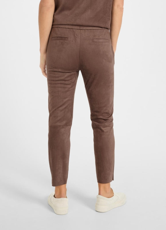 Pantalone tech velour cacao Juvia