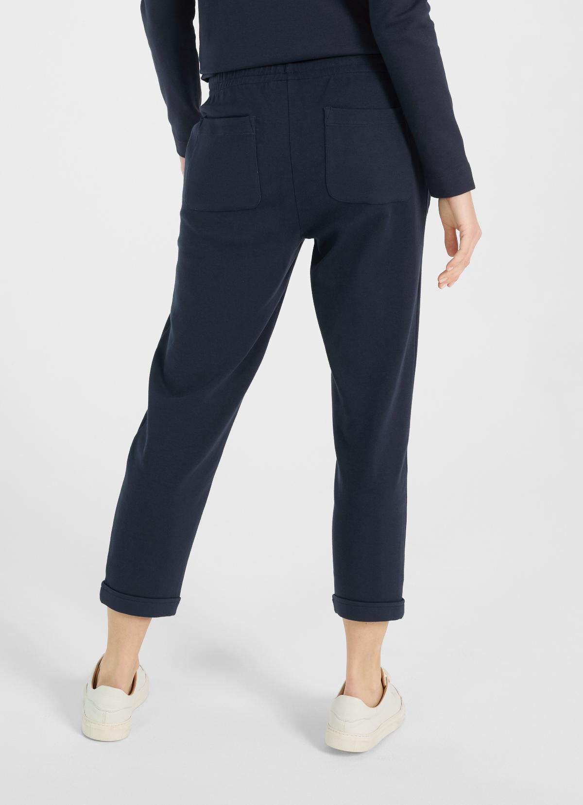 Pantaloni felpa Juvia in blu navy