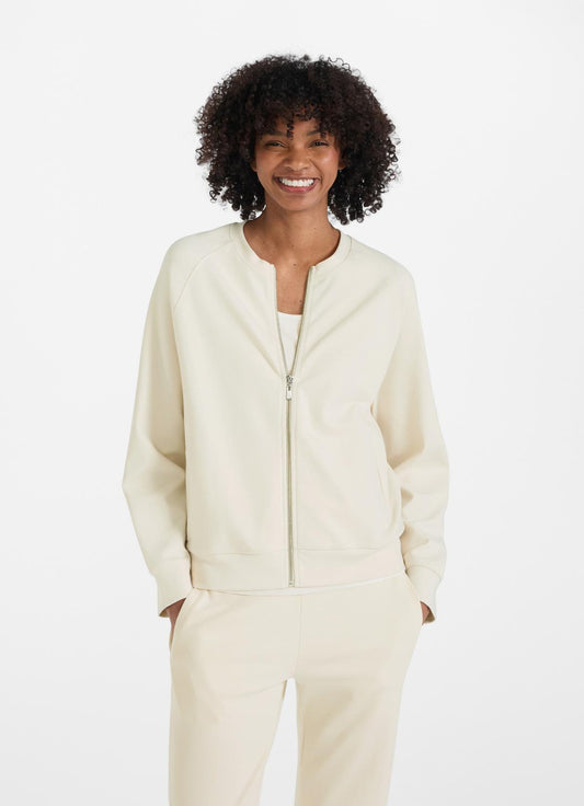 Bomber Juvia in eggshell