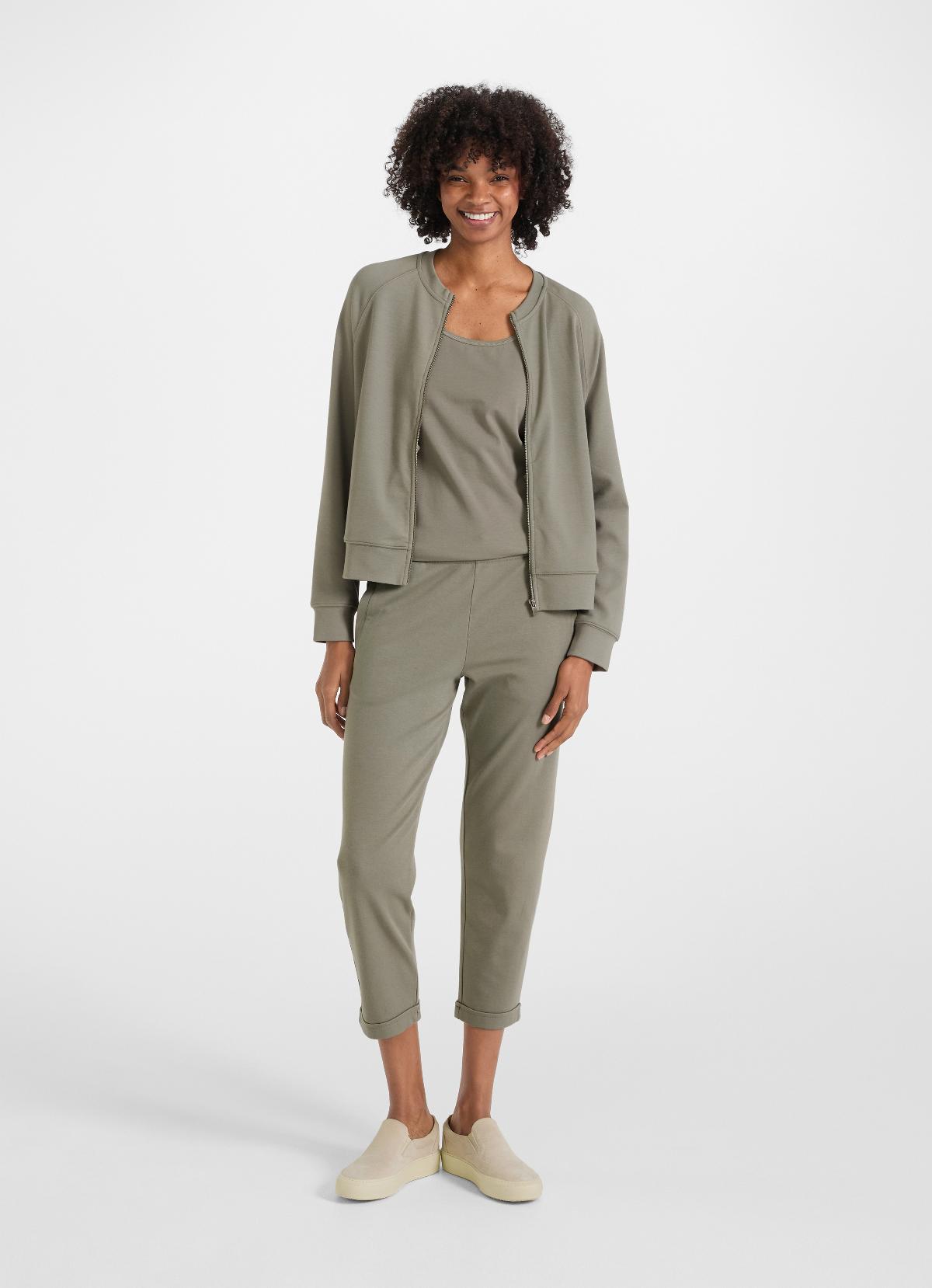 Bomber Juvia grigio tortora