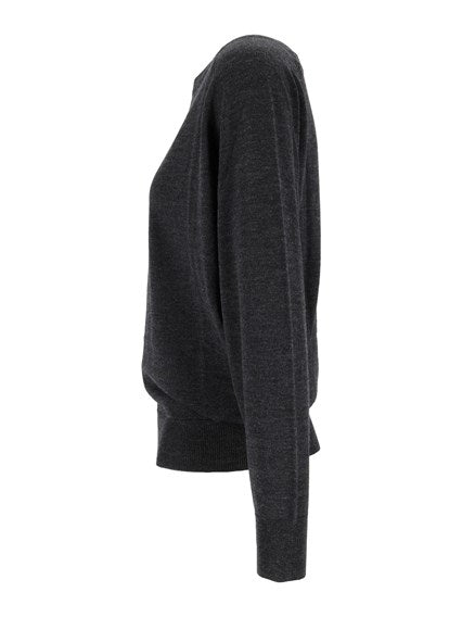 Maglia barchetta grigio antracite St.Barth