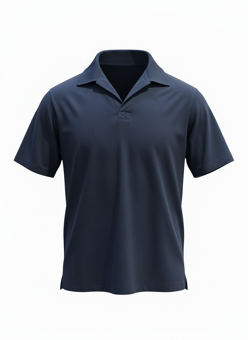Polo Key jersey blu