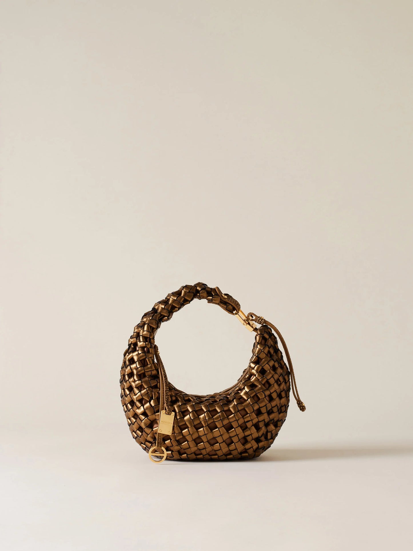 Borsa a mano di Pelle laminata Borbonese