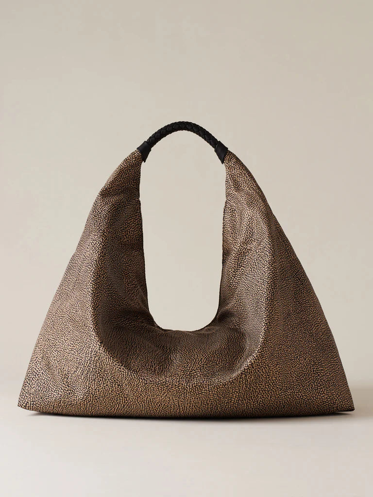 Borsa Plie hobo large Borbonese