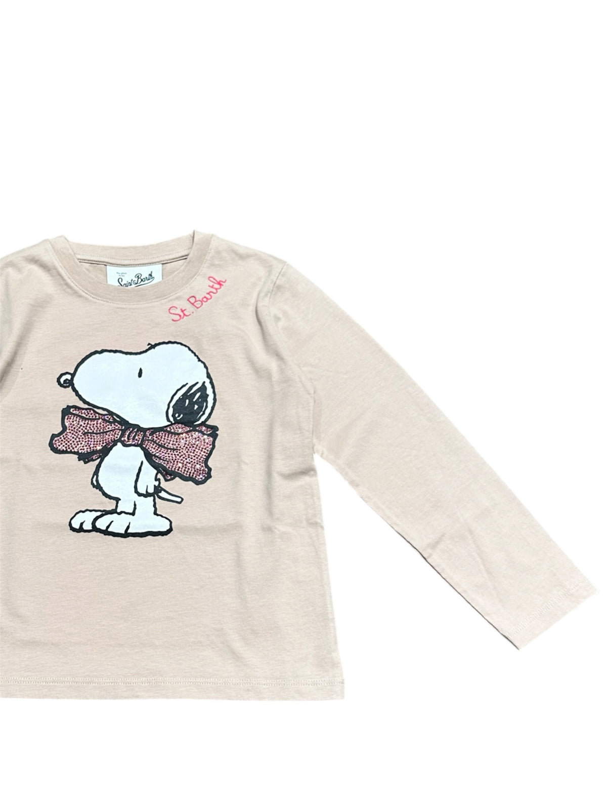 T-shirt bambina Snoopy Saint Barth