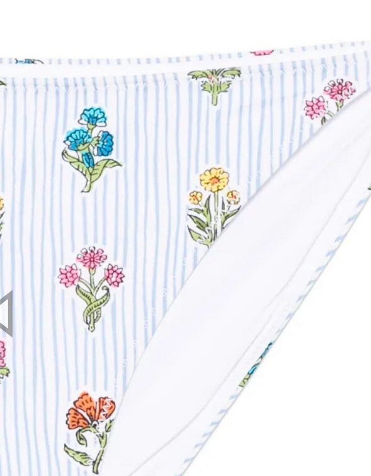 Bikini triangolo imbottito fiore Saint Barth
