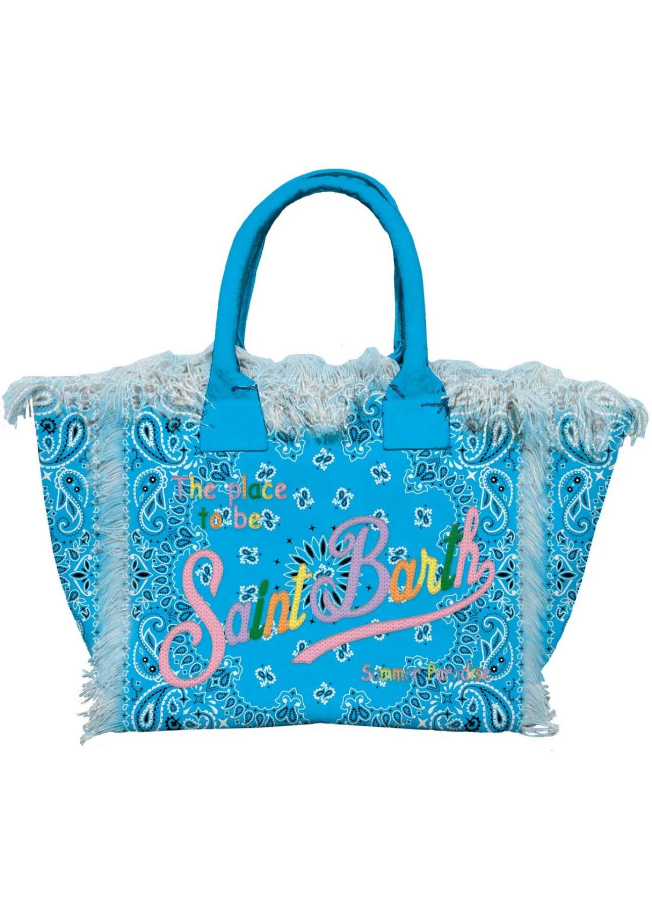 Borsa colette bandanna Saint Barth