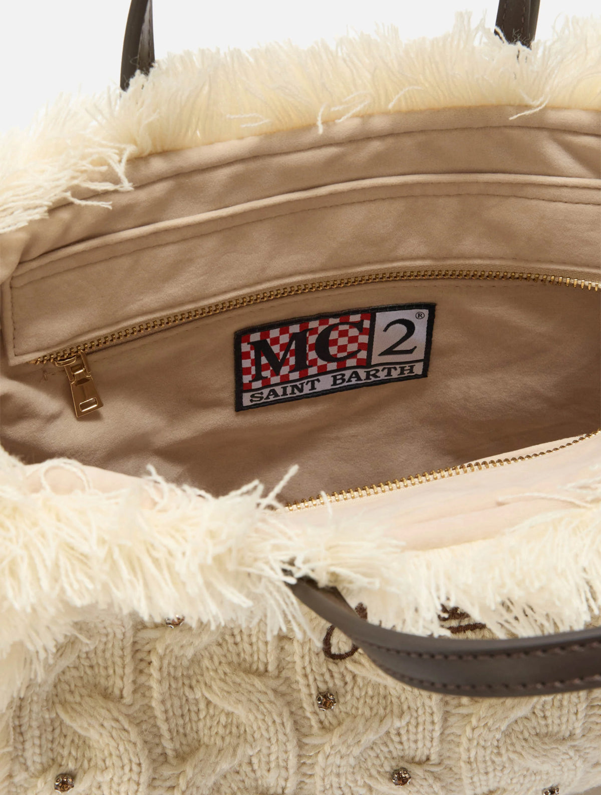 Borsa Colette Wool Braid Saint Barth
