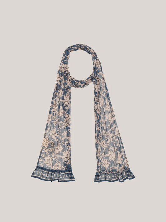 Foulard blue orchid