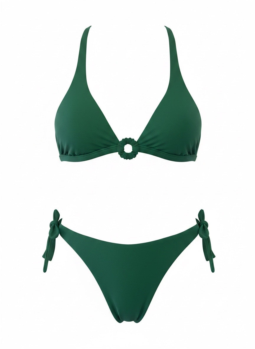 Bikini triangolo smeraldo Fisico