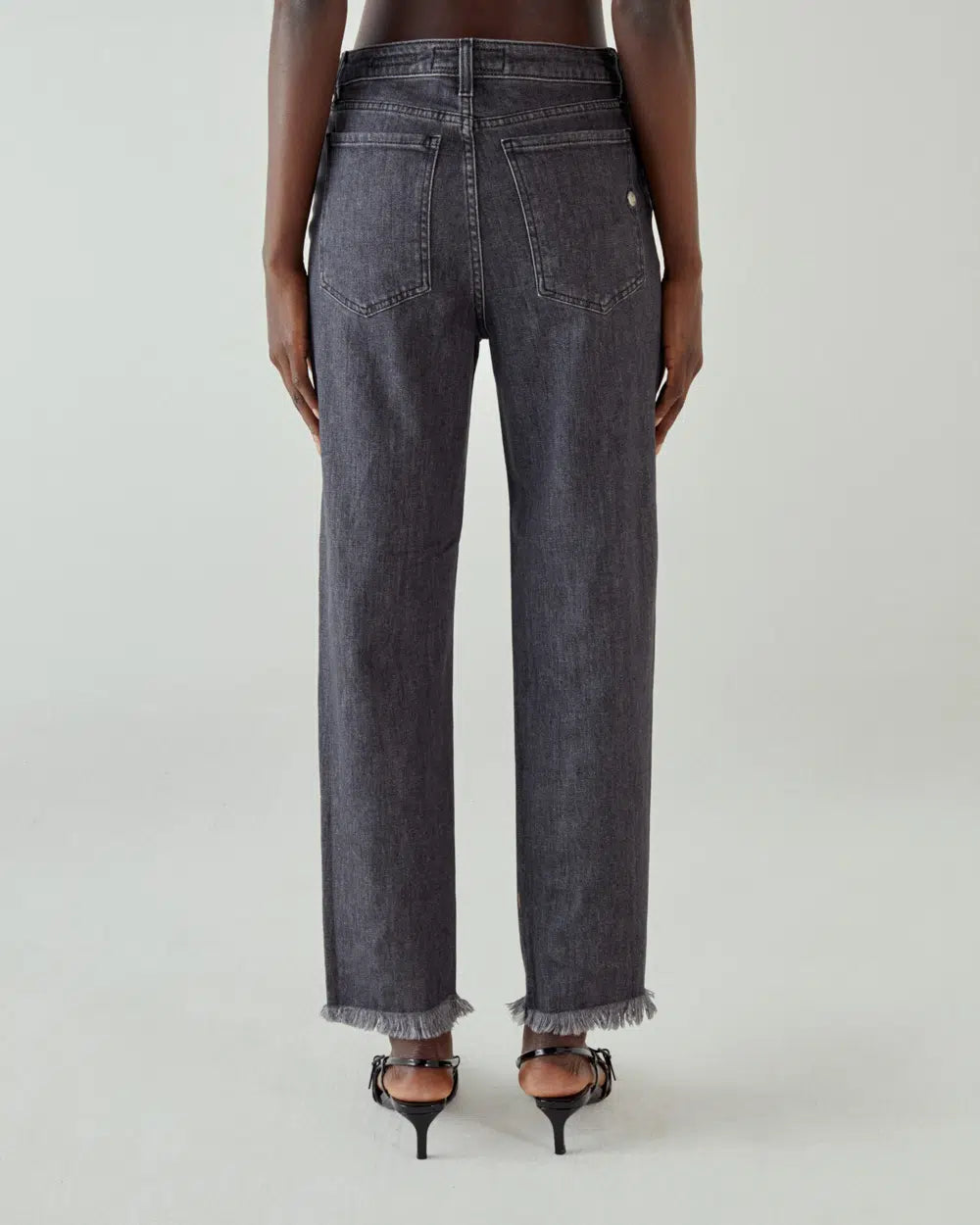 Jeans straight grigio kenja