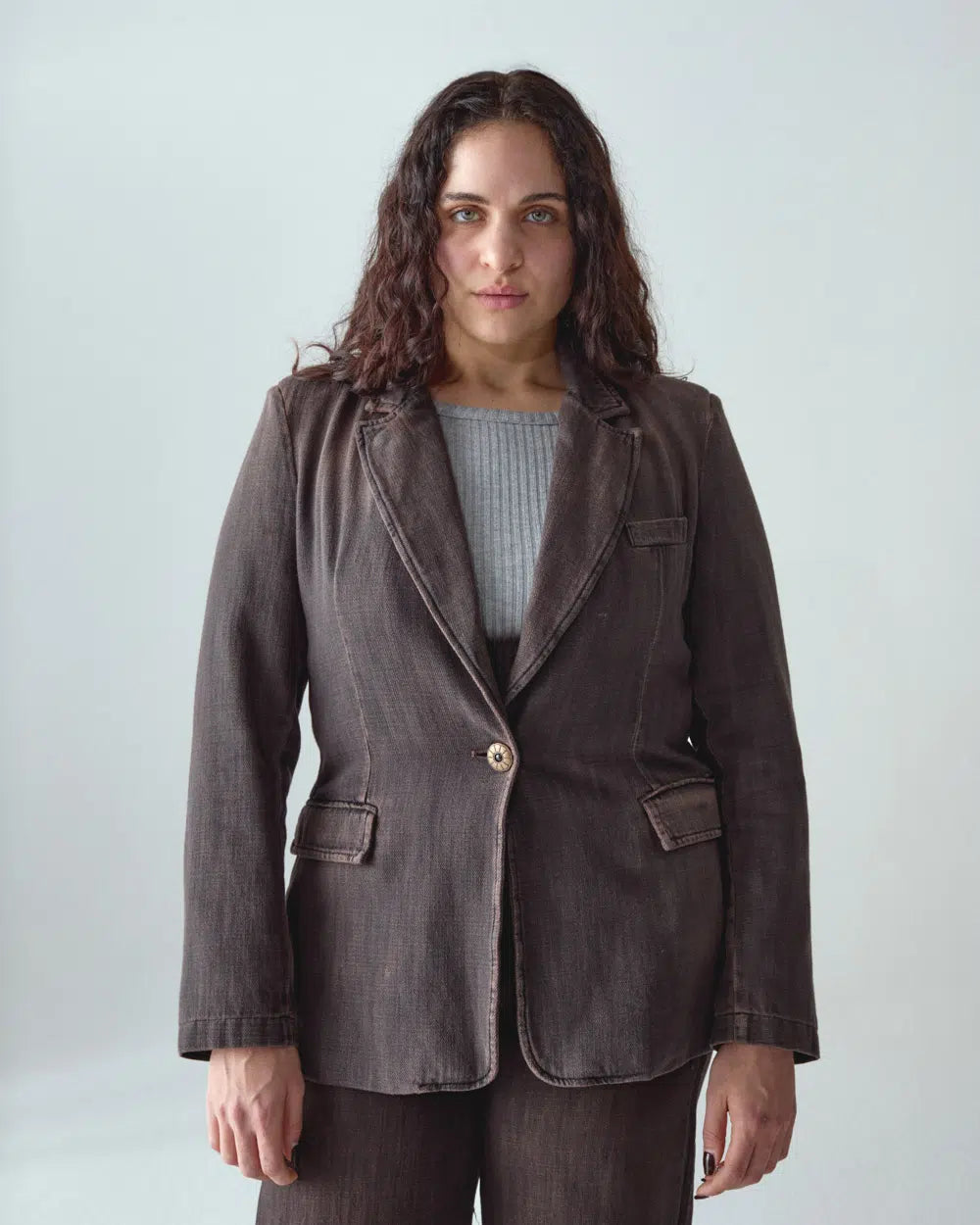 Blazer 1p denim japan