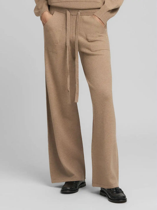 Jogger in maglia biscotto Replay