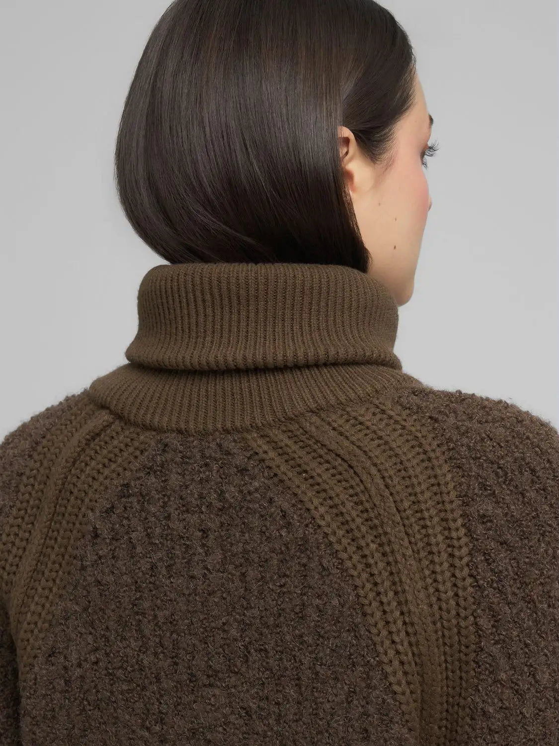 Maglione cropped cacao Replay