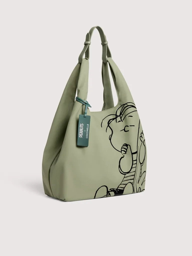Borsa Peanuts green