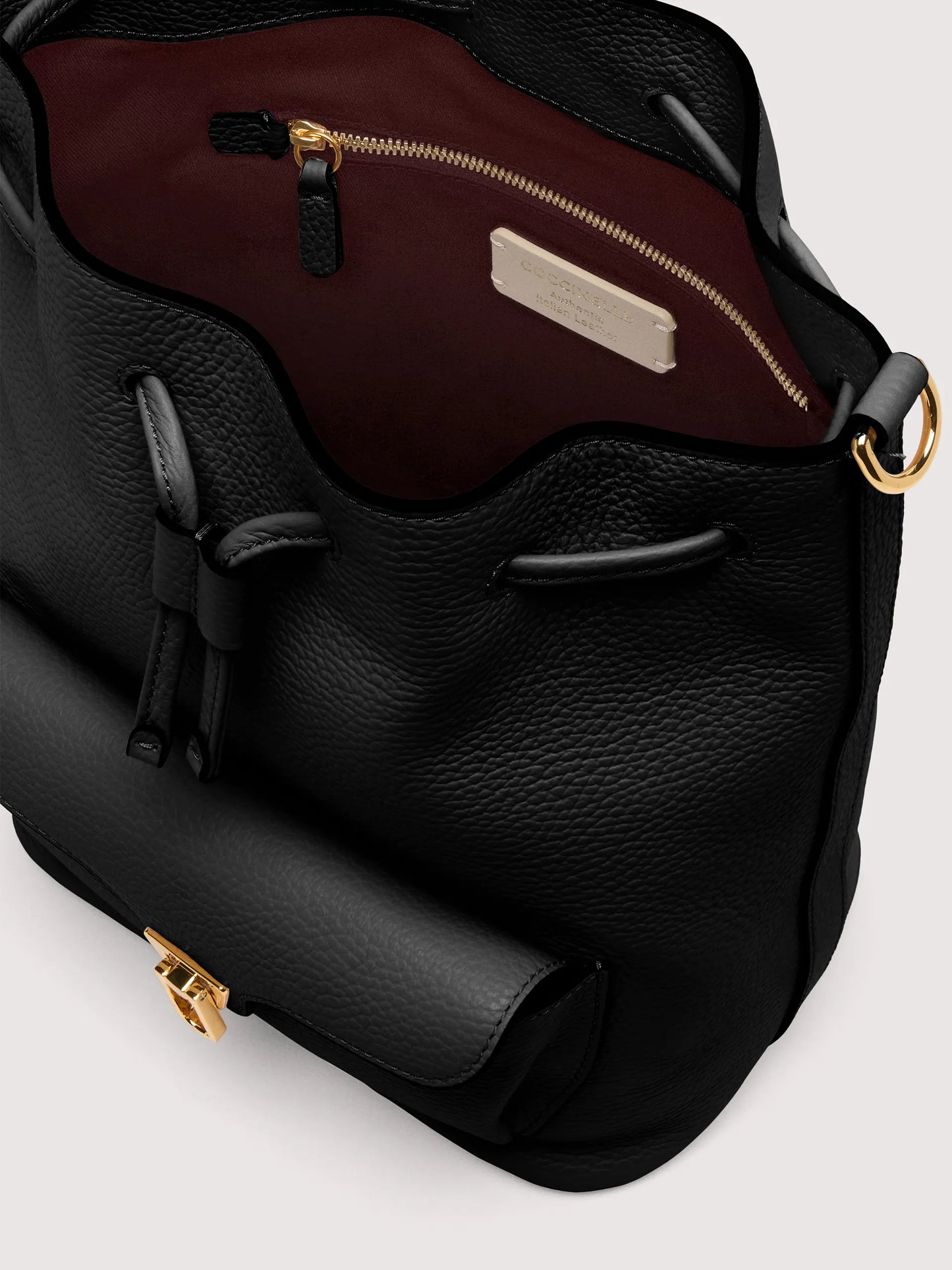 Secchiello Beat black Coccinelle