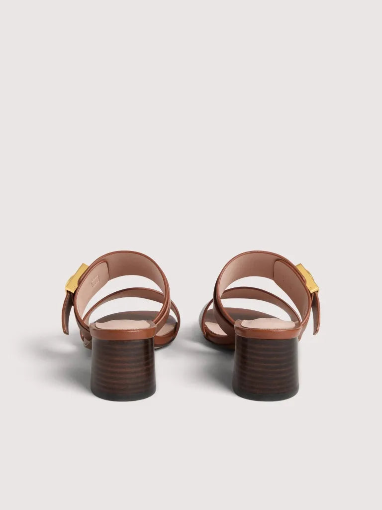 Sabot Coccinelle c-me look cuoio