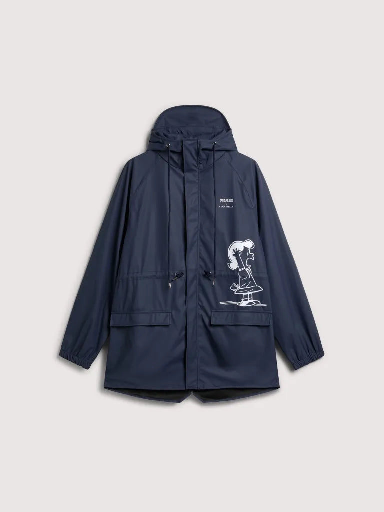 Impermeabile Peanuts blu