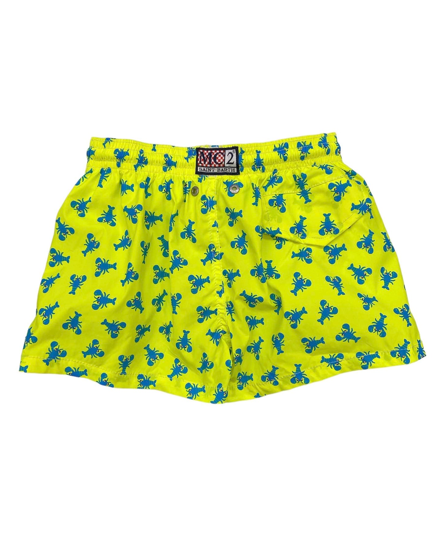Costume Boxer Fluo Lobster Saint Barth