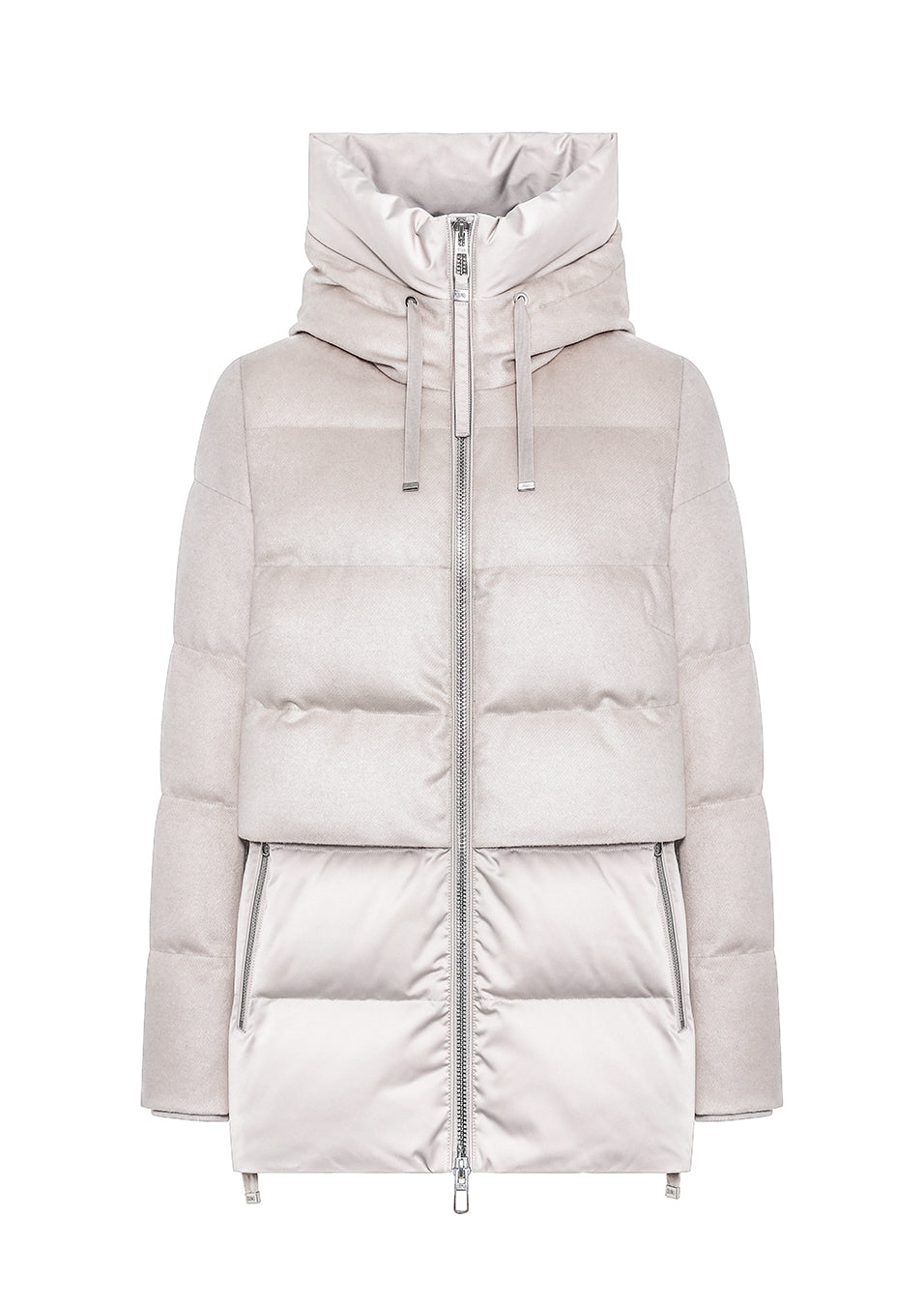 Piumino bimateriale sabbia Duno