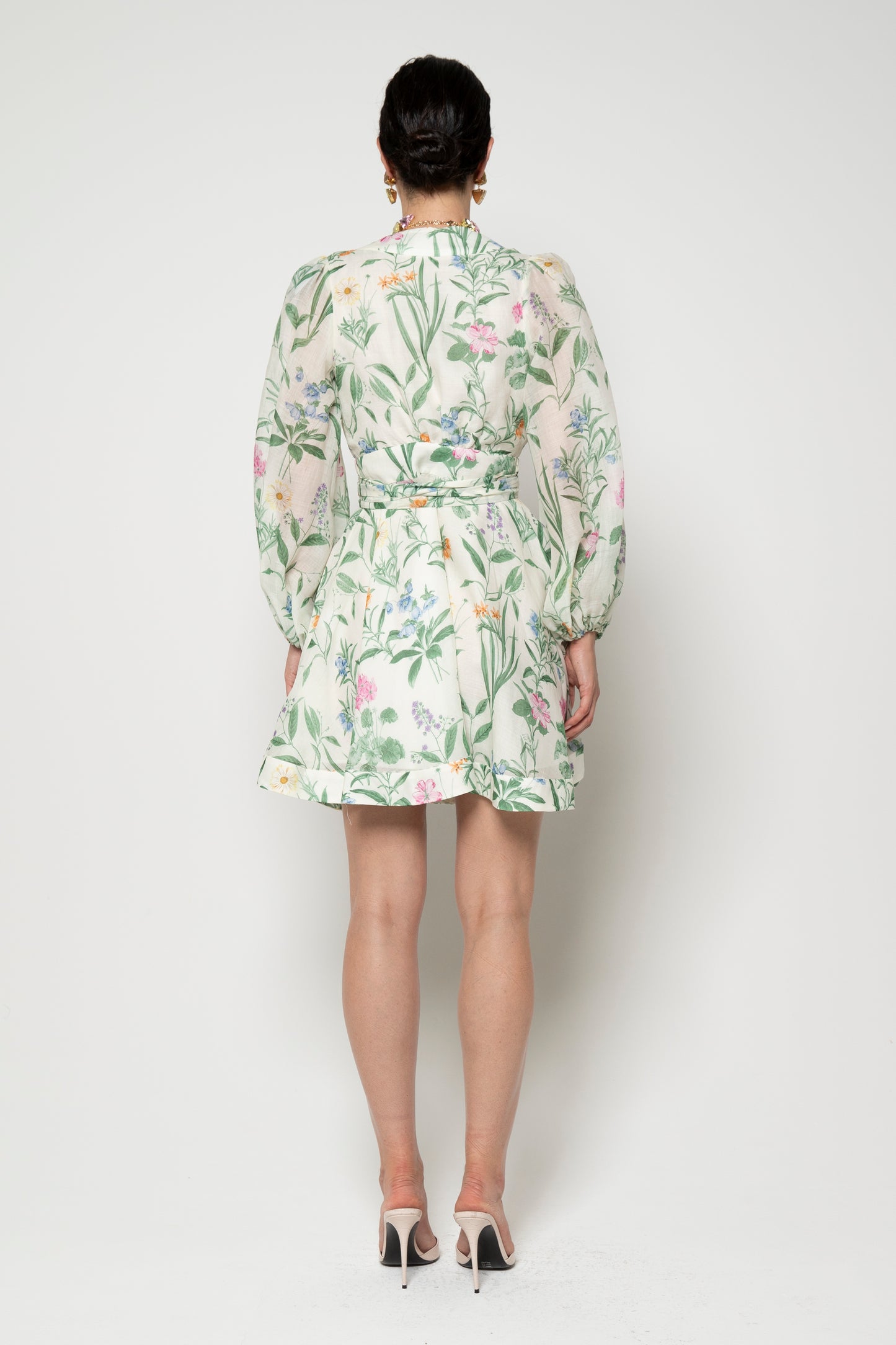Abito corto floreale Lavi Couture