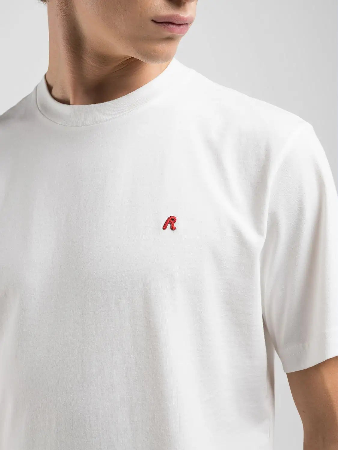 T-shirt bianca basic Replay