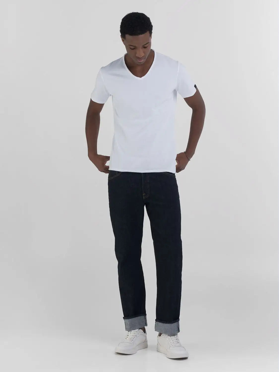 T-shirt bianco Replay