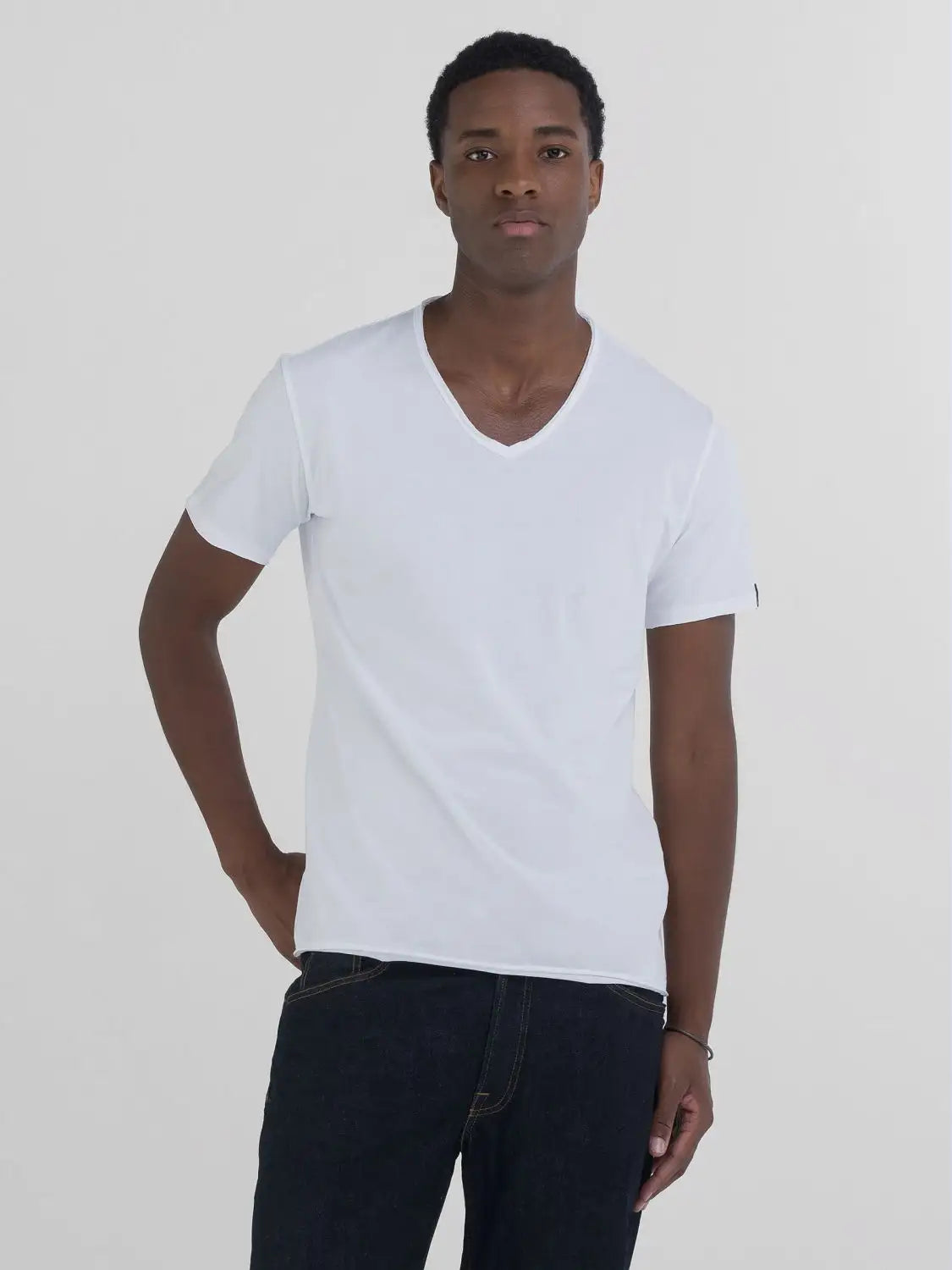 T-shirt bianco Replay