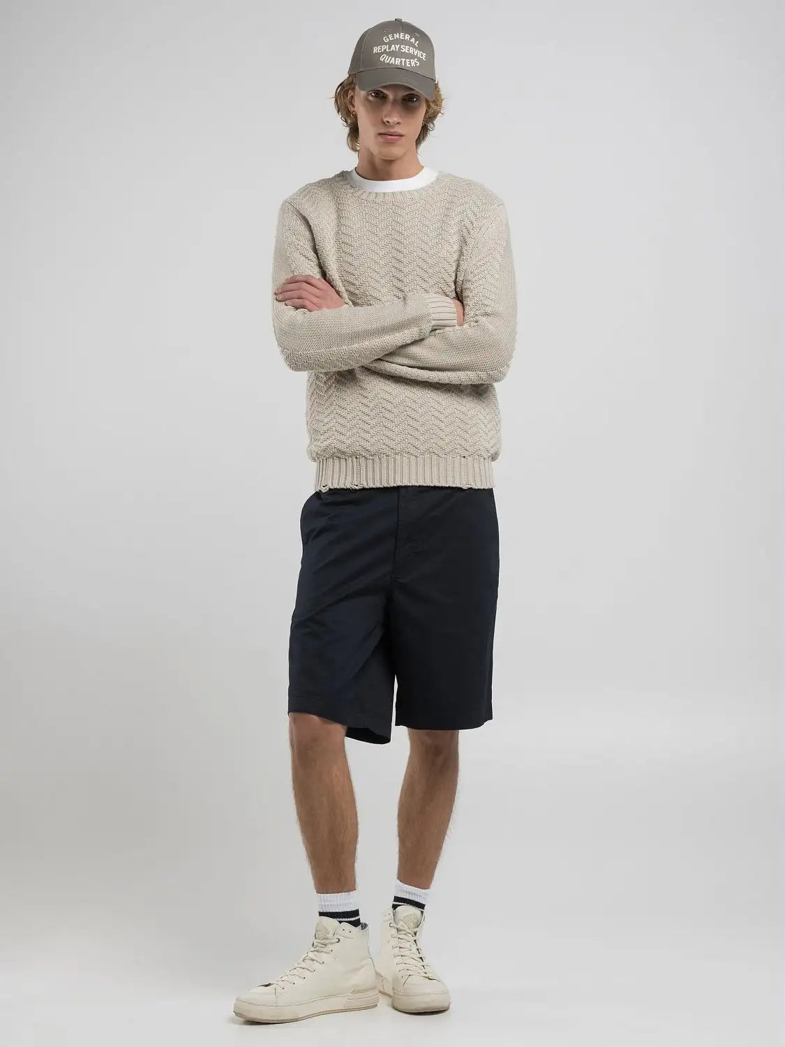 Bermuda blu navy Replay