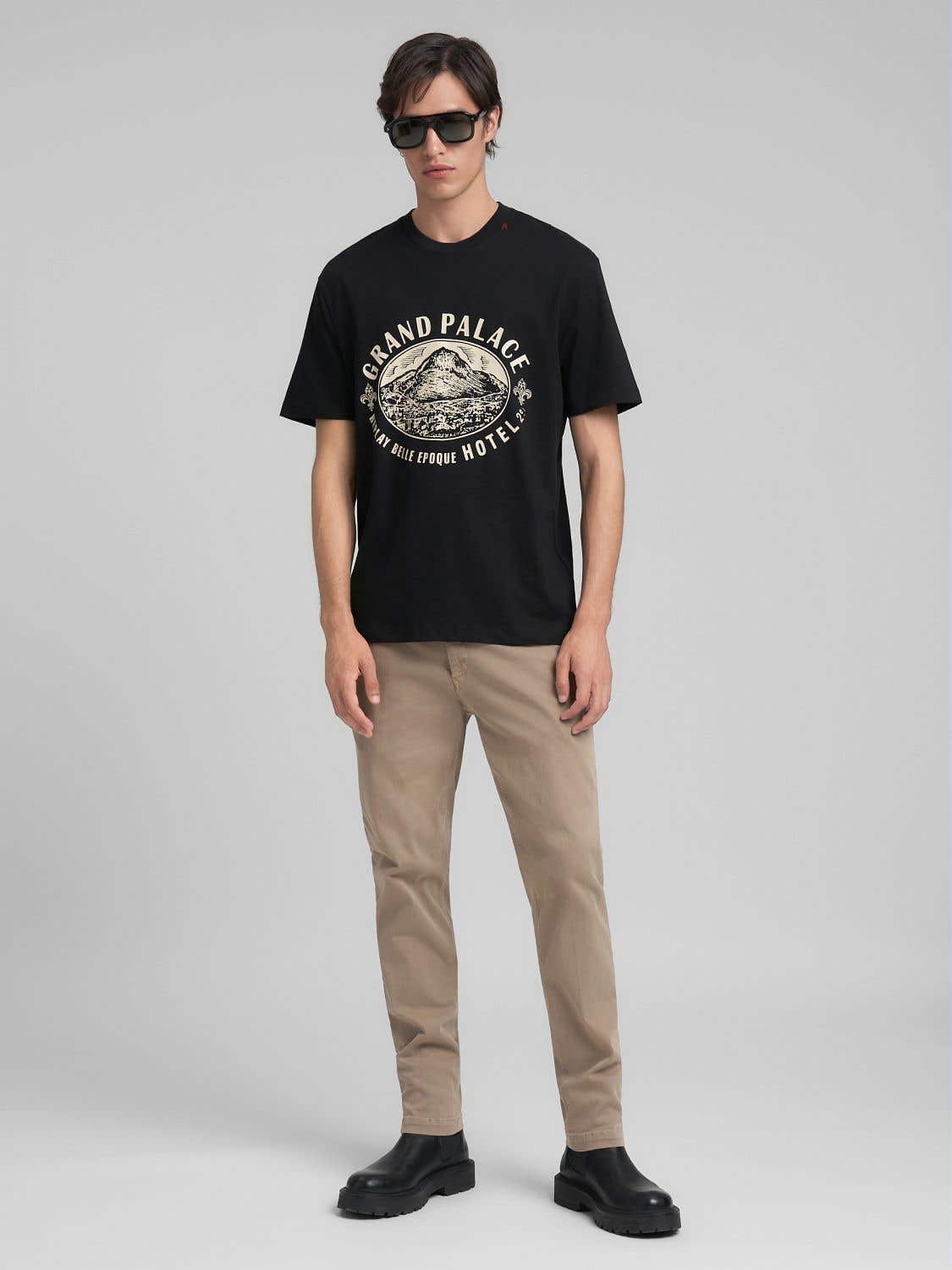 Pantalone chino corda slim fit Replay