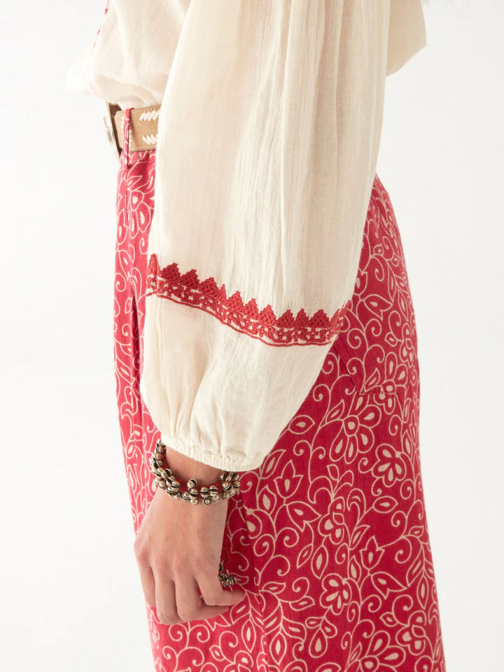 Blusa con ricami Irina