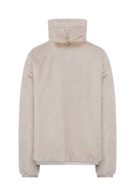 Giacca Manila ecofur crema