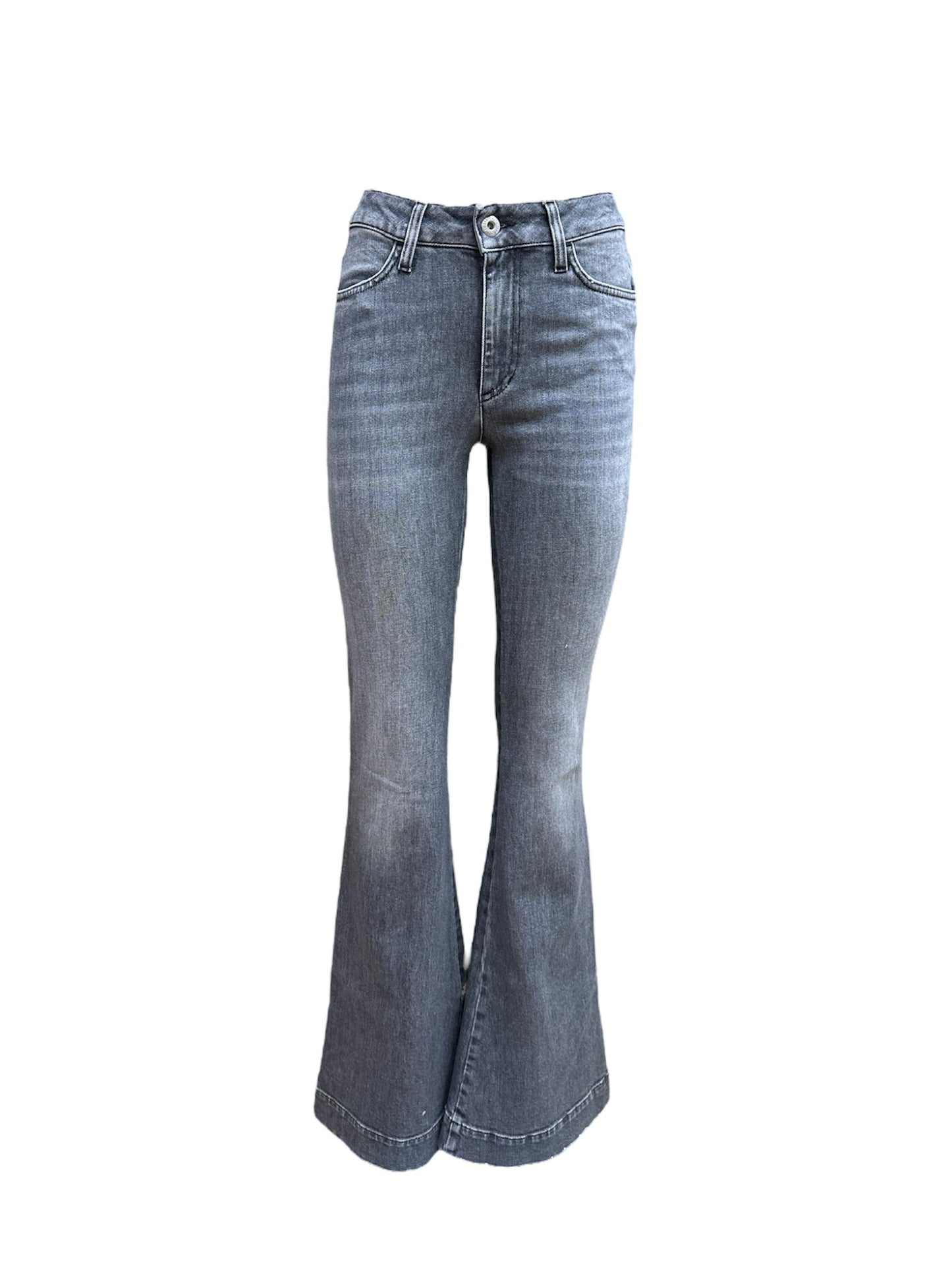 Jeans Zampa Grigio Organic