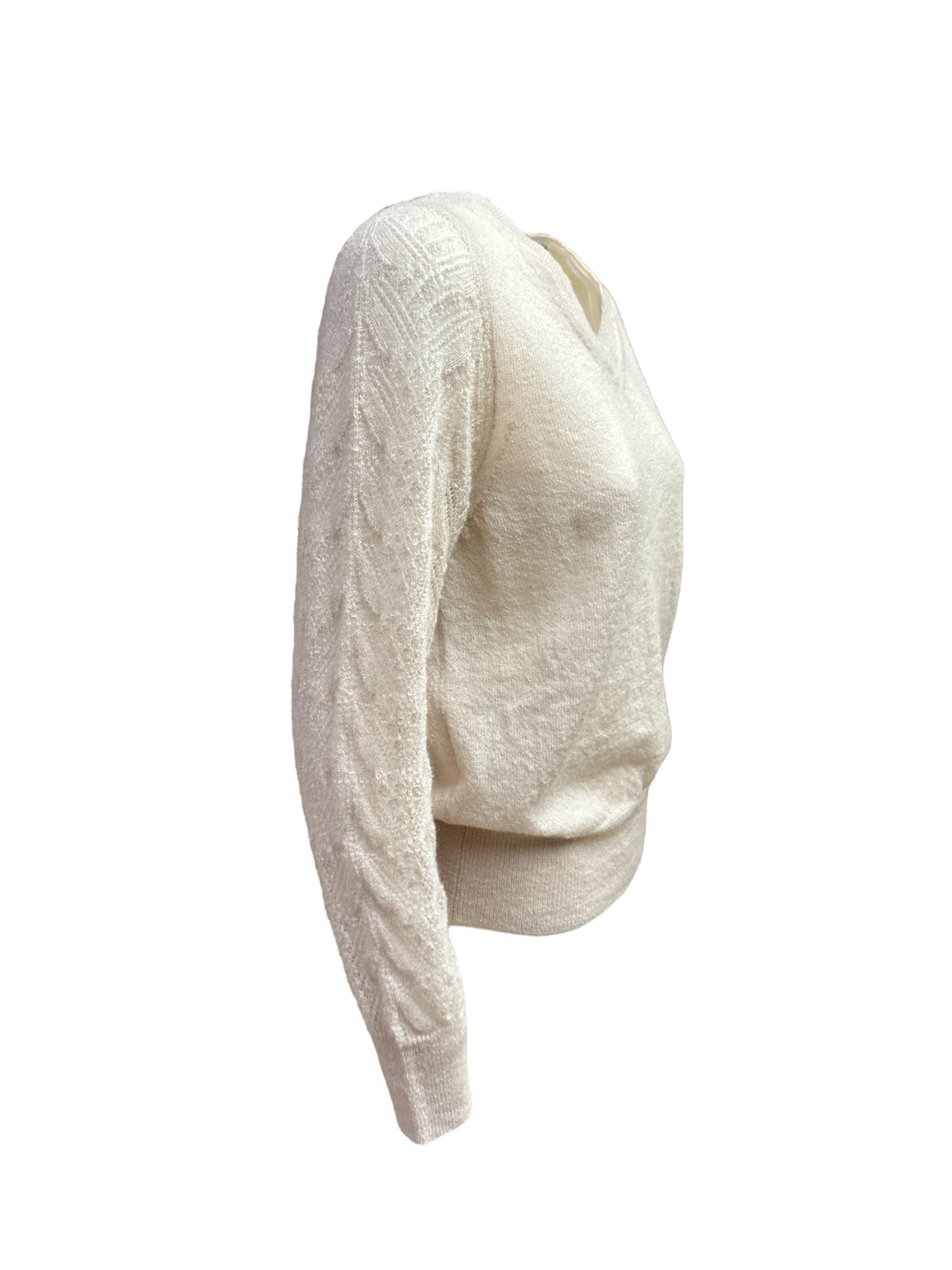 Maglia scollo a v rosa