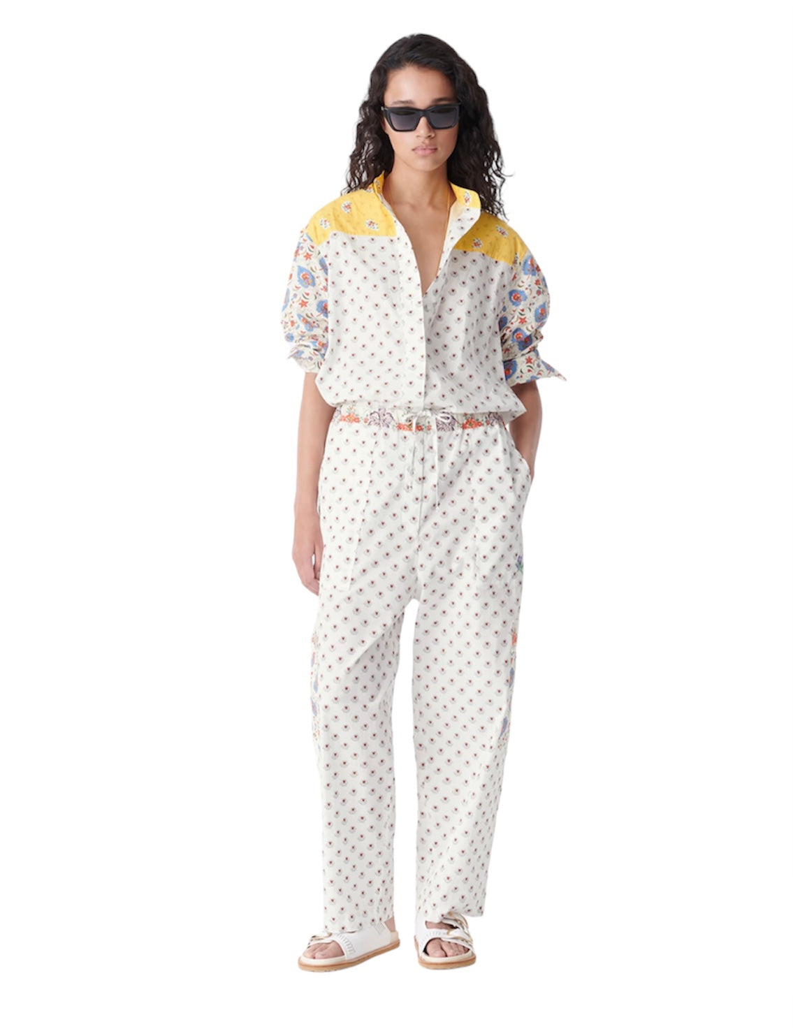 Pantaloni cailo fantasia